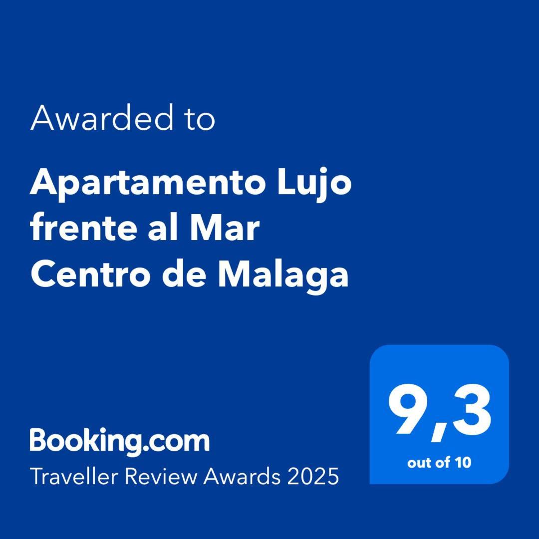 Apartamento Lujo Frente Al Mar Centro De Málaga Kültér fotó
