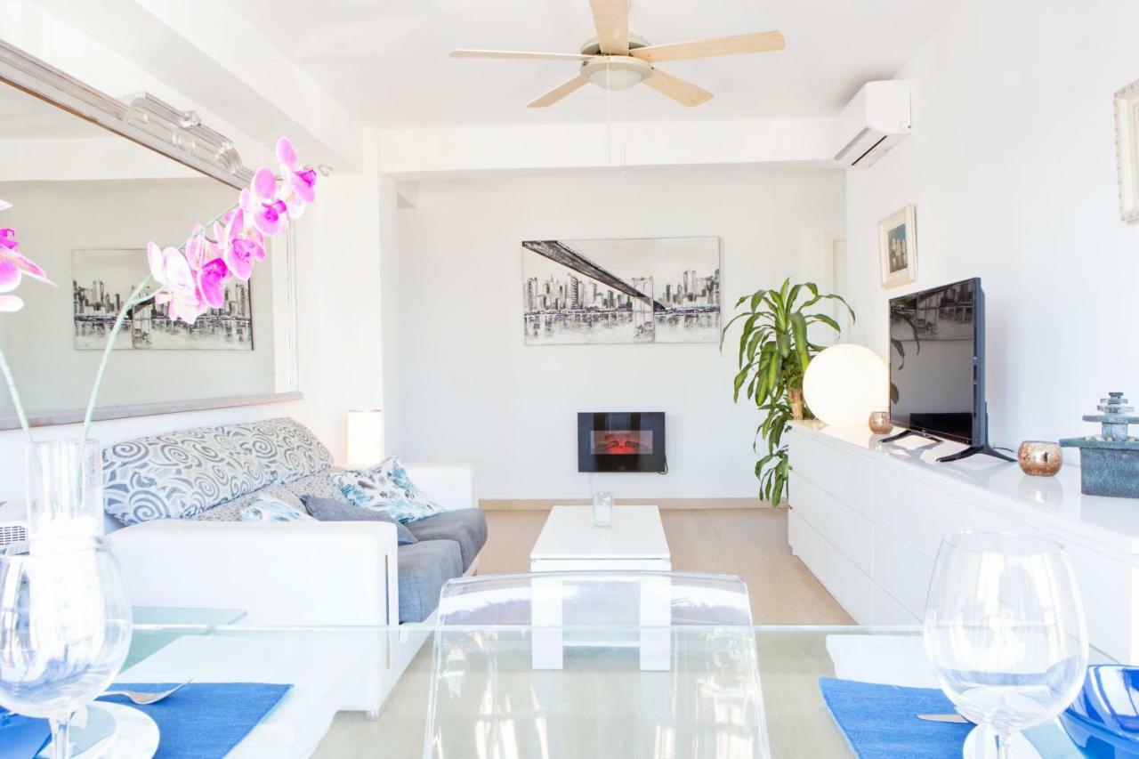 Apartamento Lujo Frente Al Mar Centro De Málaga Kültér fotó